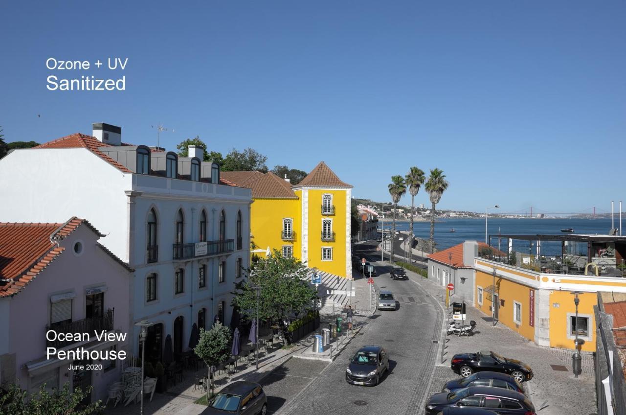 Ocean View Penthouse Leilighet Paço de Arcos Eksteriør bilde